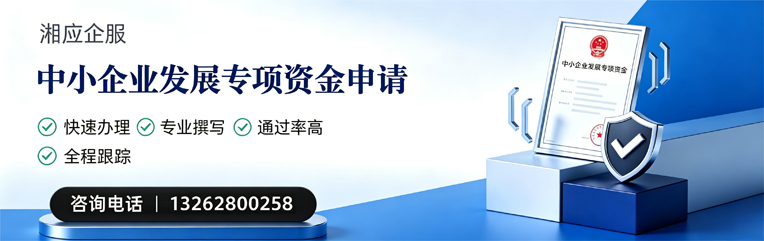 衡阳中小企业发展专项资金申报服务