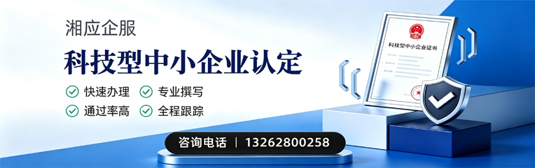 衡阳科技型中小企业认定申报服务