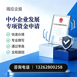 衡阳中小企业发展专项资金申报服务