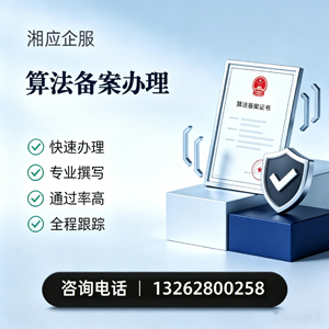 衡阳算法备案申报服务