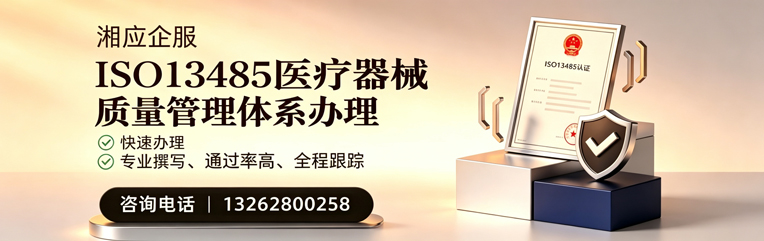 衡阳ISO13485医疗器械质量管理体系认证服务